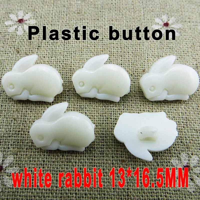 100PCS white Rabbit Button animal shape Colors Dyed Plastic cartoons buttons coat boots sewing clothes accessory P-243G
100PCS white Rabbit Button animal shape Colors Dyed Plastic cartoons buttons coat boots sewing clothes accessory P-243G