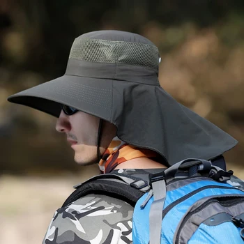 2019 Outdoor Sun Protection Fishing Wide Brim Cap With Neck Flap Waterproof Breathable Hunting Hiking Boonie Hat
2019 Outdoor Sun Protection Fishing Wide Brim Cap With Neck Flap Waterproof Breathable Hunting Hiking Boonie Hat