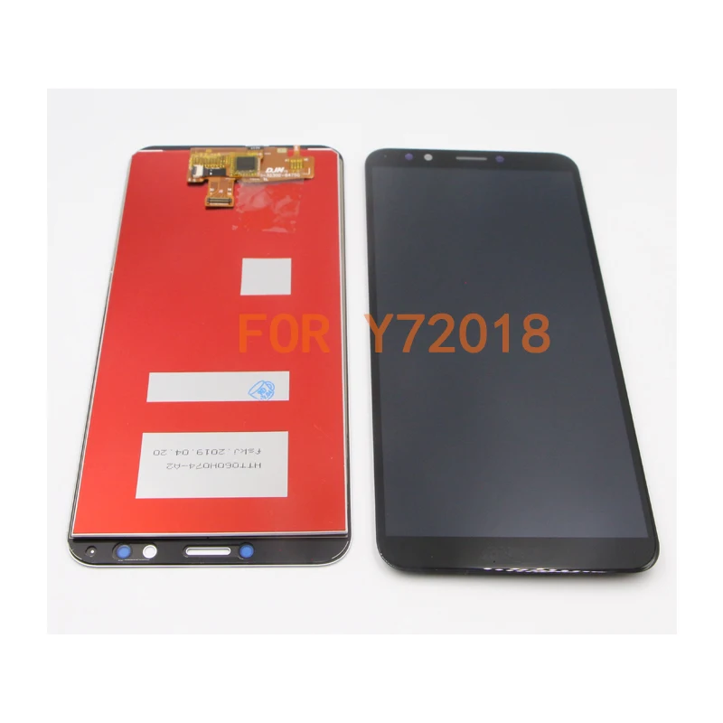 Бесплатная доставка 10 шт. для Huawei Y7 2018 Полный ЖК дисплей сенсорный экран в сборе