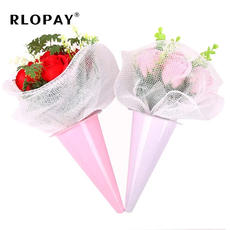 Kawaii Ice Cream Hand Tube Hand-Made Diy Decoration Material Florist Supplies Valentine's Day Creative Gift Diy Flower Packaging
Kawaii Ice Cream Hand Tube Hand-Made Diy Decoration Material Florist Supplies Valentine's Day Creative Gift Diy Flower Packaging
