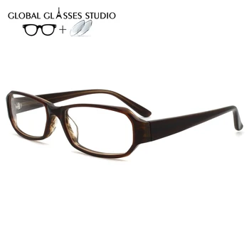 Women Or Men Acetate Glasses Frame Eyewear Eyeglasses Reading Myopia Prescription Lens 1.56 Index A119 Brown
Women Or Men Acetate Glasses Frame Eyewear Eyeglasses Reading Myopia Prescription Lens 1.56 Index A119 Brown