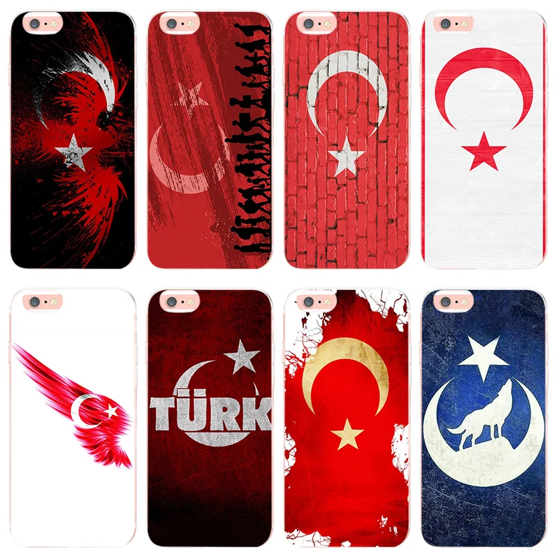 

MaiYaCa Turkey turkish flag cover for iphone 7 7plus X XS XR XSMax For iphone 5 5s SE 8 8plus 6 6plus Coque Shell Phone Case