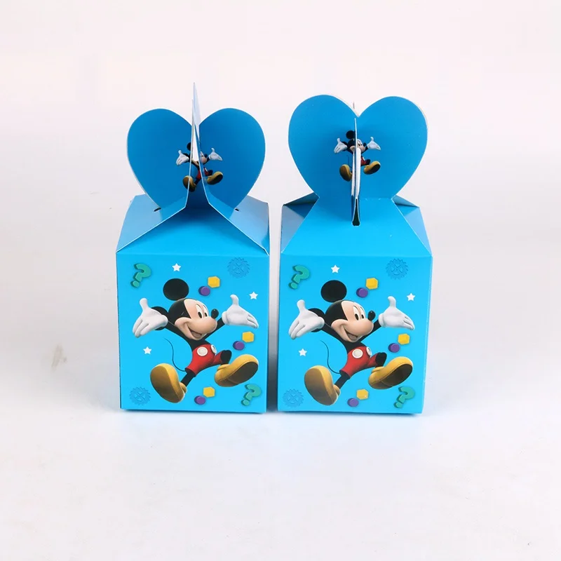 6 pcs/lot Wonderful Mickey Candy Bag Kids Birthday Party Decorations Paper Gift Boxes For Guest Baby Shower Supplies
6 pcs/lot Wonderful Mickey Candy Bag Kids Birthday Party Decorations Paper Gift Boxes For Guest Baby Shower Supplies