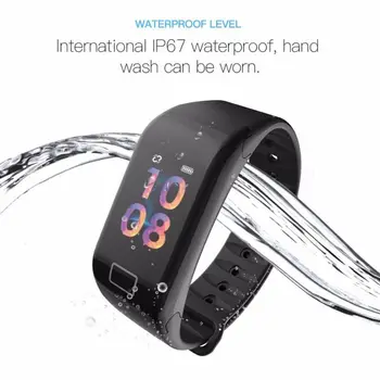 OLED Smart Bracelet Sports Waterproof Wristbands with Step Count Heart Rate Blood Pressure Healthy Monitoring Bluetooth 4.0
OLED Smart Bracelet Sports Waterproof Wristbands with Step Count Heart Rate Blood Pressure Healthy Monitoring Bluetooth 4.0