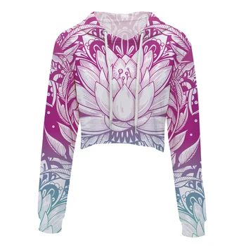 crop top women harajuku Fashion Casual Loose Pink lotus Hooded Hoodie Long Sleeve Stylish Crop Top Thin Sweatshirt plus size
crop top women harajuku Fashion Casual Loose Pink lotus Hooded Hoodie Long Sleeve Stylish Crop Top Thin Sweatshirt plus size