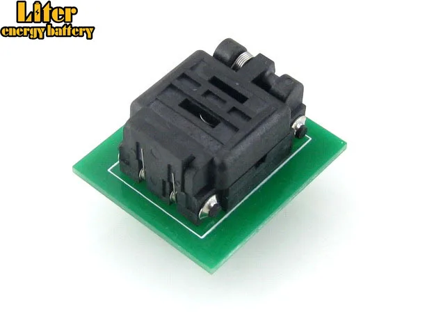QFN8 К DIP8 (C) MLP8 MLF8 Plastronics 08TN13A18060 IC тестовый Адаптер для программирования гнезда 1 3 мм