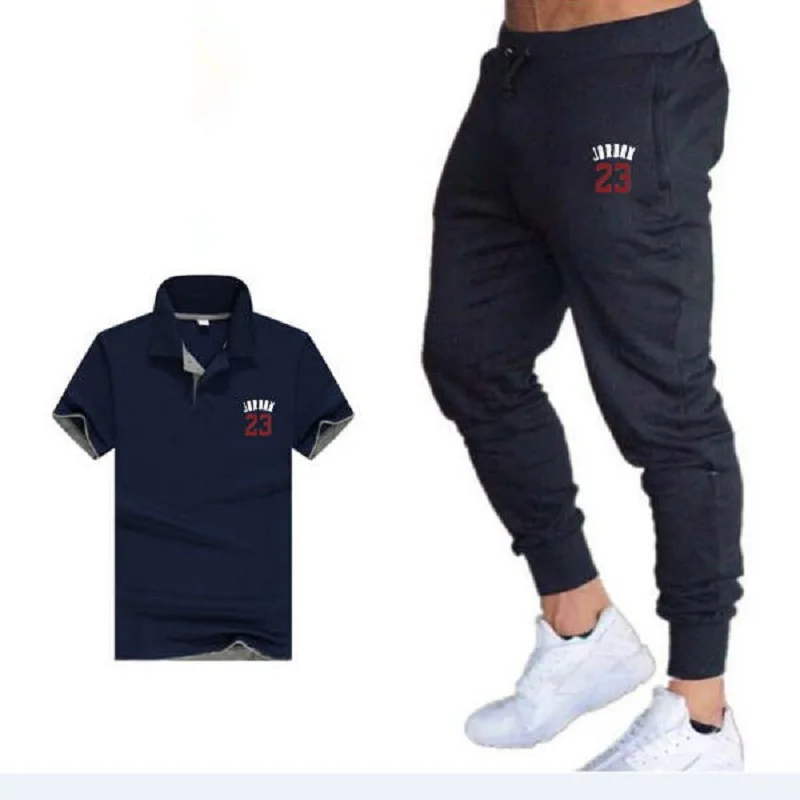 2019 New Men's Sportswear Casual Polo Shirt and Motion pants Clothing Sport Casual T-shirt Jogging Training Men's Clothing
2019 New Men's Sportswear Casual Polo Shirt and Motion pants Clothing Sport Casual T-shirt Jogging Training Men's Clothing