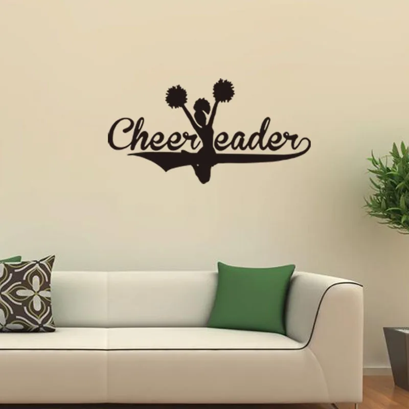 GB256 Cartoon Cheerleader Girl Wall Stickers For Home Decoration Living Room Children Bedroom Wall Decals DIY Vinyl Art Mural
GB256 Cartoon Cheerleader Girl Wall Stickers For Home Decoration Living Room Children Bedroom Wall Decals DIY Vinyl Art Mural