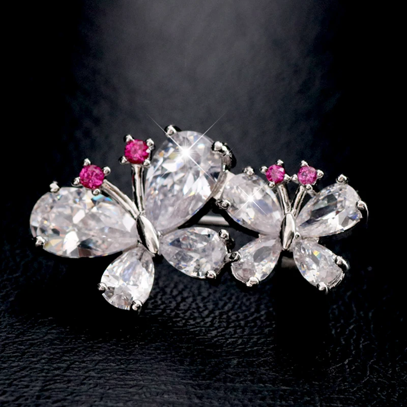Small Butterfly Brooches for Women Cute Exquisite Crystal Zircon Suit Collar Lapel Pin Brooch Pin Accessories Fashion Jewelry
Small Butterfly Brooches for Women Cute Exquisite Crystal Zircon Suit Collar Lapel Pin Brooch Pin Accessories Fashion Jewelry