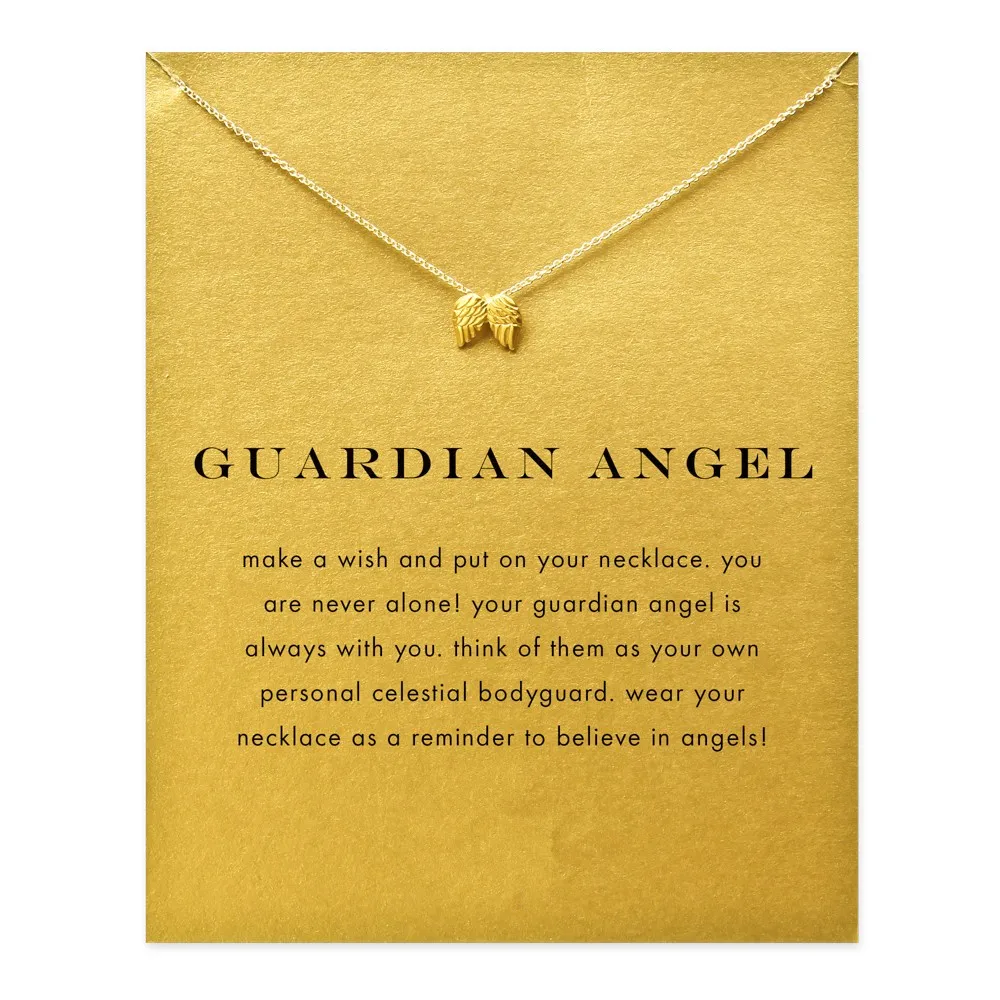 Hot sale New Gold Short Guardian Angel wing necklace pendant Good Luck fly high pendant short choker necklace free shipping
Hot sale New Gold Short Guardian Angel wing necklace pendant Good Luck fly high pendant short choker necklace free shipping