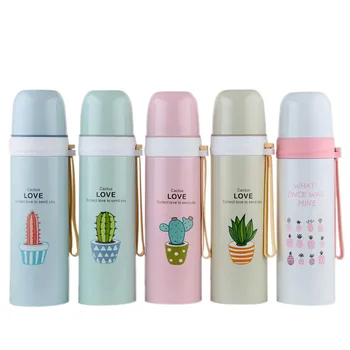 Cartoon Pattern Stainless Steel Vacuum Flask Thermal Cup Coffee Thermos Mug Water Bottle Sports Thermos Garrafa Termica 500ml
Cartoon Pattern Stainless Steel Vacuum Flask Thermal Cup Coffee Thermos Mug Water Bottle Sports Thermos Garrafa Termica 500ml