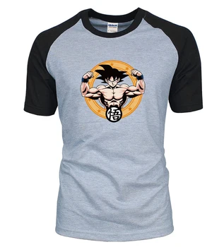 Anime Dragon Ball Z Printed Men T Shirt 2020 Summer Raglan Tee Shirt Men 100% Cotton Harajuku Style Male T-Shirts For Adult
Anime Dragon Ball Z Printed Men T Shirt 2020 Summer Raglan Tee Shirt Men 100% Cotton Harajuku Style Male T-Shirts For Adult