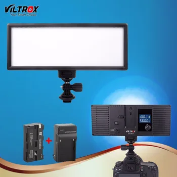 Viltrox L132T LED Studio Video LED Light Lamp Ultra Thin Bi-Color& Dimmable Adjustable Luminance for DSLR Camera+Battery+Charger
Viltrox L132T LED Studio Video LED Light Lamp Ultra Thin Bi-Color& Dimmable Adjustable Luminance for DSLR Camera+Battery+Charger