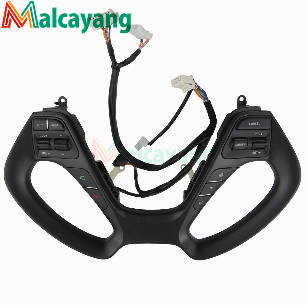 Multifunction steering wheel buttons Cruise buttons For Kia FORTE / CERATO K3/K3S Car 2014-2016 With Bluetooth button
Multifunction steering wheel buttons Cruise buttons For Kia FORTE / CERATO K3/K3S Car 2014-2016 With Bluetooth button