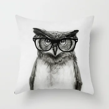 NEW! wearing glasses Mr. Owl Pillow Cartoon cushion cover Pillow Cushion for office Home Decor pillow sofa cushions 45*45cm
NEW! wearing glasses Mr. Owl Pillow Cartoon cushion cover Pillow Cushion for office Home Decor pillow sofa cushions 45*45cm