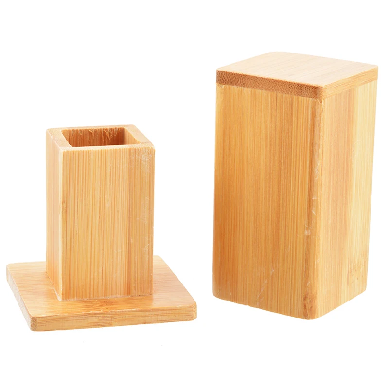 1 Piece Creative Bamboo Toothpick Holder case Cotton Swab Holder Container Storage Organizer Case
1 Piece Creative Bamboo Toothpick Holder case Cotton Swab Holder Container Storage Organizer Case