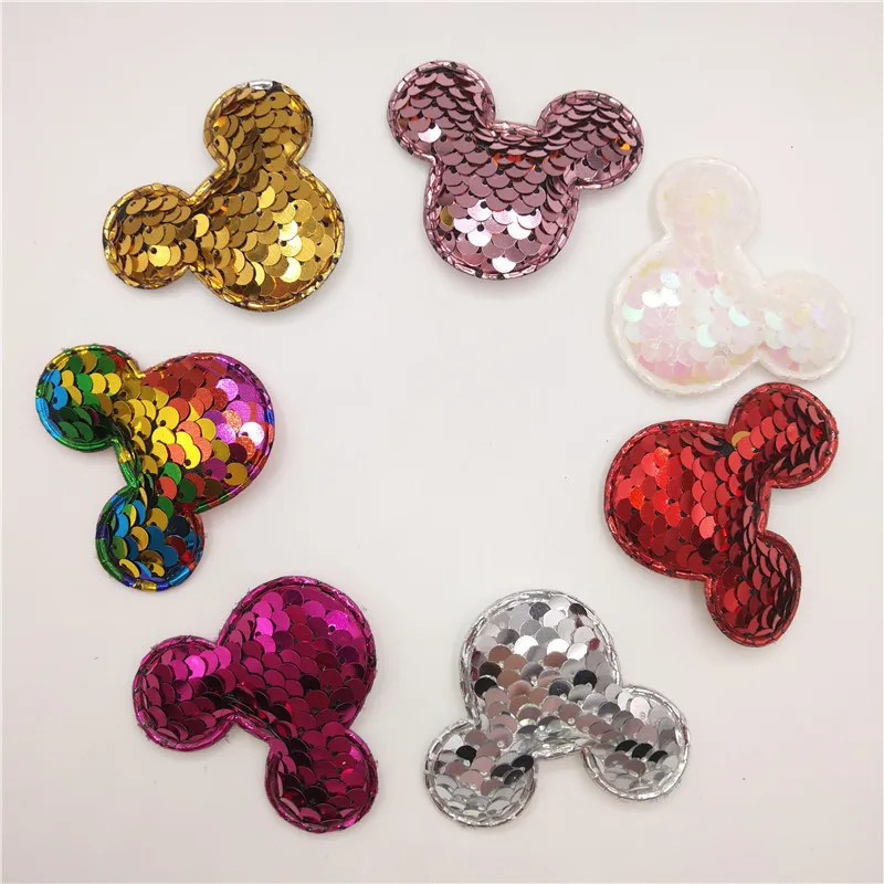 Wholesale 120pcs/lot 5.5x4.5cm Sequin Cat Head Padded Applique for DIY Children headwear Accessories & DIY Craft Decoration
Wholesale 120pcs/lot 5.5x4.5cm Sequin Cat Head Padded Applique for DIY Children headwear Accessories & DIY Craft Decoration
