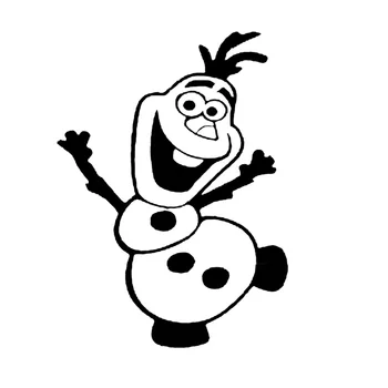 11*15CM Funny Olaf Snowman Car Sticker Stylish Motorcycle Vinyl Decals Black/Silver C7-1693
11*15CM Funny Olaf Snowman Car Sticker Stylish Motorcycle Vinyl Decals Black/Silver C7-1693