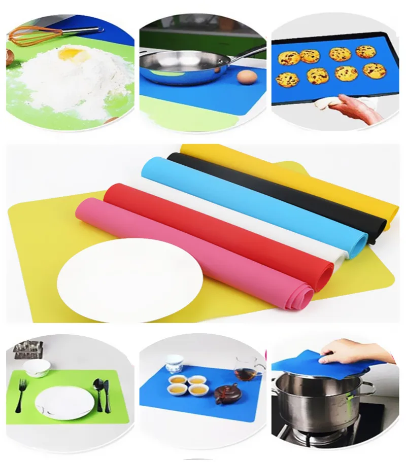 40x30cm Bakeware Pan Nonstick Mulfipurpose Silicone Baking Mats Pads Moulds Cooking Mat Oven Baking Tray Sheet Kitchen Tools 
40x30cm Bakeware Pan Nonstick Mulfipurpose Silicone Baking Mats Pads Moulds Cooking Mat Oven Baking Tray Sheet Kitchen Tools