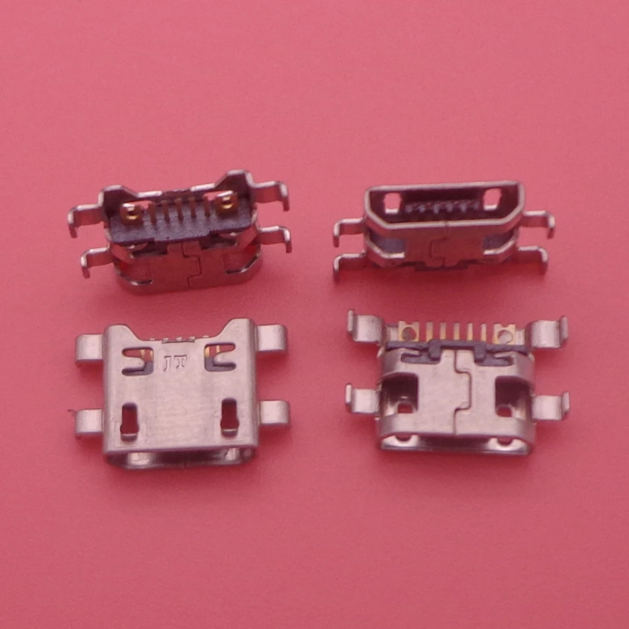 Фото 50 шт. микро мини USB разъем зарядный порт для LG Leon H340 H345 G4c H525N док-станции штекер