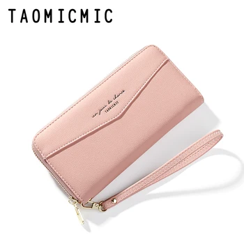2019 new ladies wrist bag Korean version of the large-capacity long mobile wallet ladies clutch bag
2019 new ladies wrist bag Korean version of the large-capacity long mobile wallet ladies clutch bag