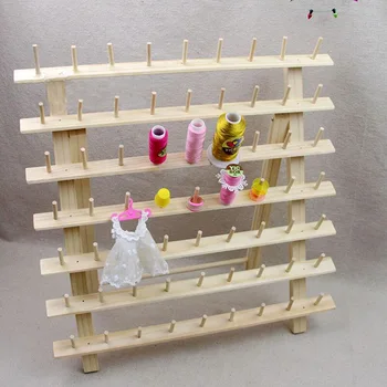 63 Pins Wooden Thread Rack / Thread Stand for Computer Machine Embroidery/sewing Thread 9 Pins* 7 Layers
63 Pins Wooden Thread Rack / Thread Stand for Computer Machine Embroidery/sewing Thread 9 Pins* 7 Layers