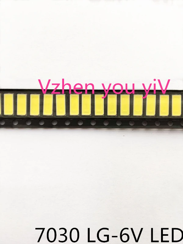 50pcs FOR LG 7030 SMD LED High Power Cold White Diode 110LM 6V TV Television Backlit Super Bright Diodo LED SMD 7030 Cool White
50pcs FOR LG 7030 SMD LED High Power Cold White Diode 110LM 6V TV Television Backlit Super Bright Diodo LED SMD 7030 Cool White