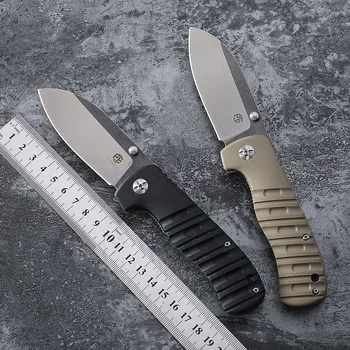 Petrified fish folding knife G10 handle ball bearing pocket knives AUS-8 blade tactics cutlery camping self-defense tools EDC
Petrified fish folding knife G10 handle ball bearing pocket knives AUS-8 blade tactics cutlery camping self-defense tools EDC