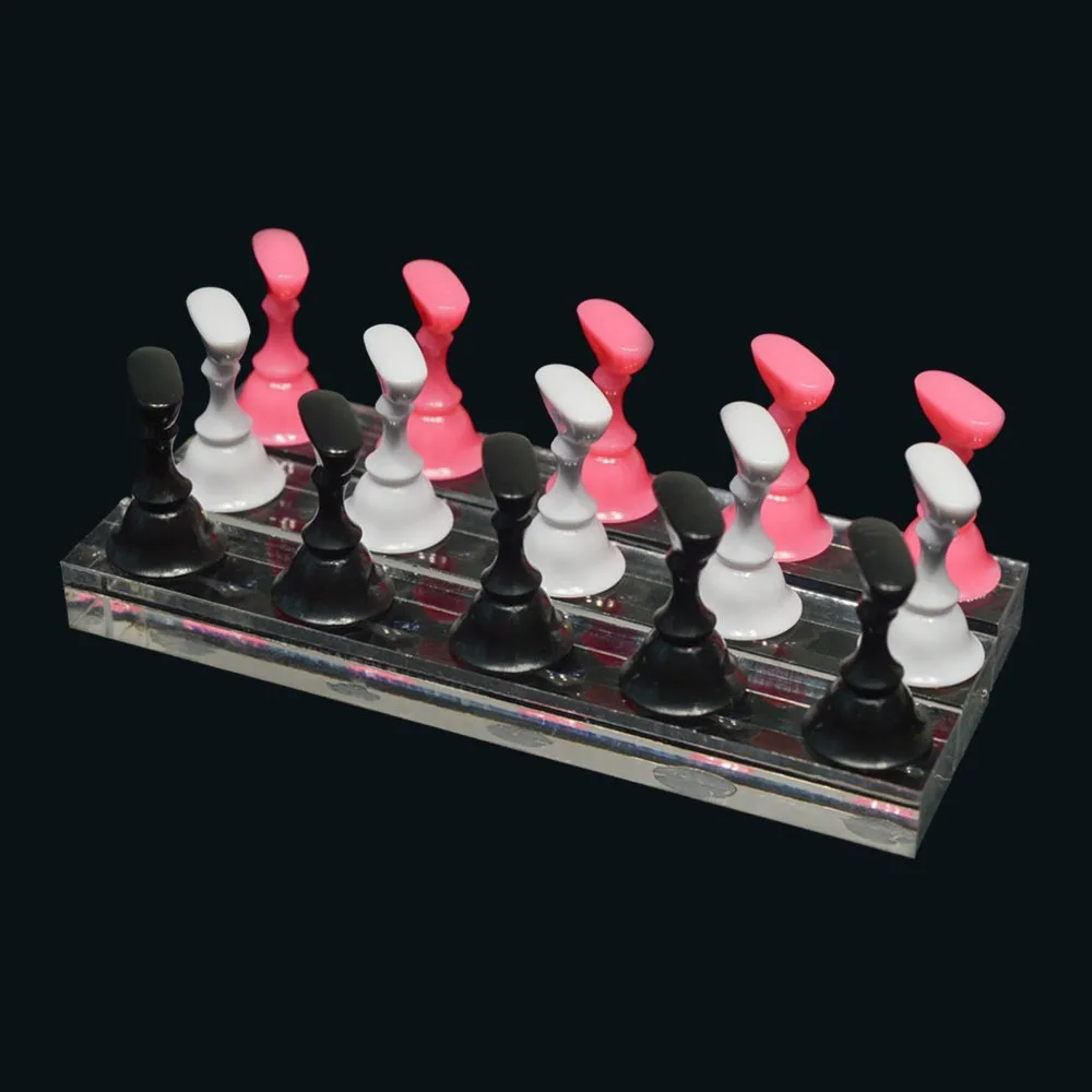 1 Set Chess Board Magnetic Practice Nail Art Holder Display Tools Acrylic Stand 3 Color Stick for Trainer Manicure Tools CH152
1 Set Chess Board Magnetic Practice Nail Art Holder Display Tools Acrylic Stand 3 Color Stick for Trainer Manicure Tools CH152