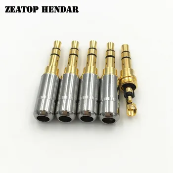 50Pcs Mini 3.5mm 3 4 Pole Stereo Jack Male Plug Audio Connector Adapter for Earphone DIY Assembly/Repairing Silver Color
50Pcs Mini 3.5mm 3 4 Pole Stereo Jack Male Plug Audio Connector Adapter for Earphone DIY Assembly/Repairing Silver Color