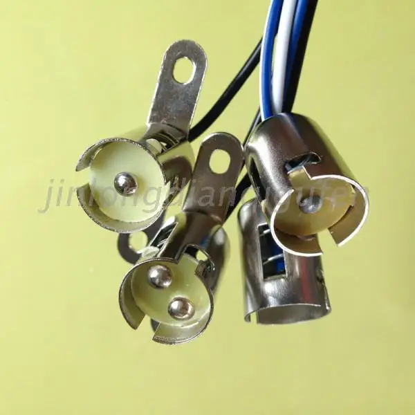 B15 single and double contact bayonet socket lamp alarm lamp base with fixed line steering lamp holder
B15 single and double contact bayonet socket lamp alarm lamp base with fixed line steering lamp holder