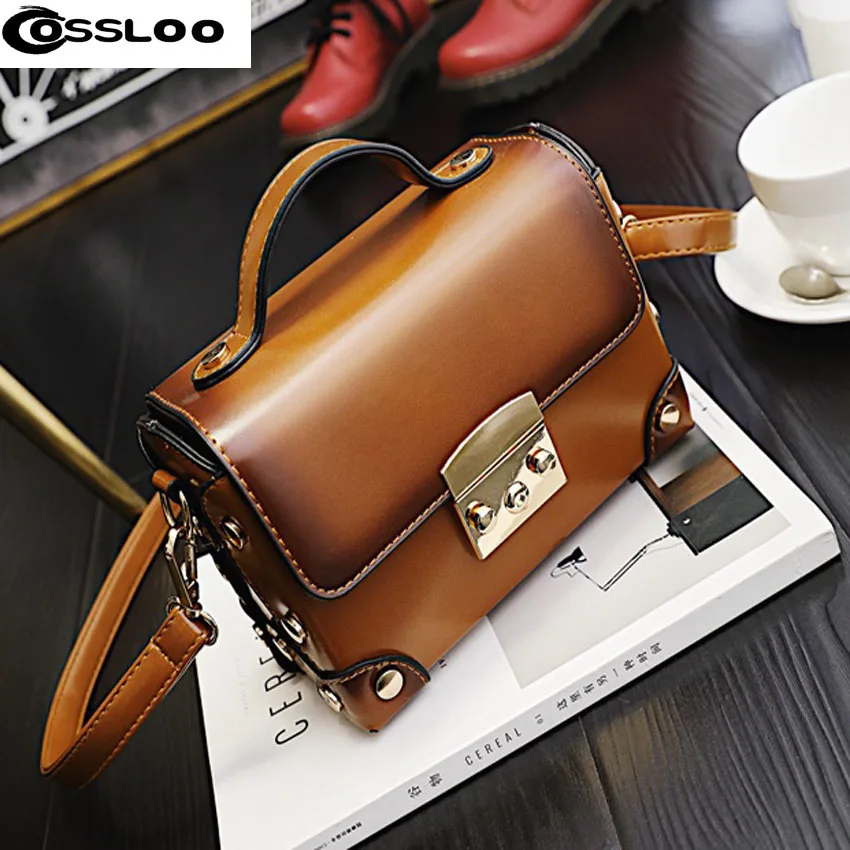 COSSLOO New Arrival Designers Brand Woman Bag Leather Handbags Vintage Crossbody Bags For Women Shoulder Bags Elegant Bolsas
COSSLOO New Arrival Designers Brand Woman Bag Leather Handbags Vintage Crossbody Bags For Women Shoulder Bags Elegant Bolsas