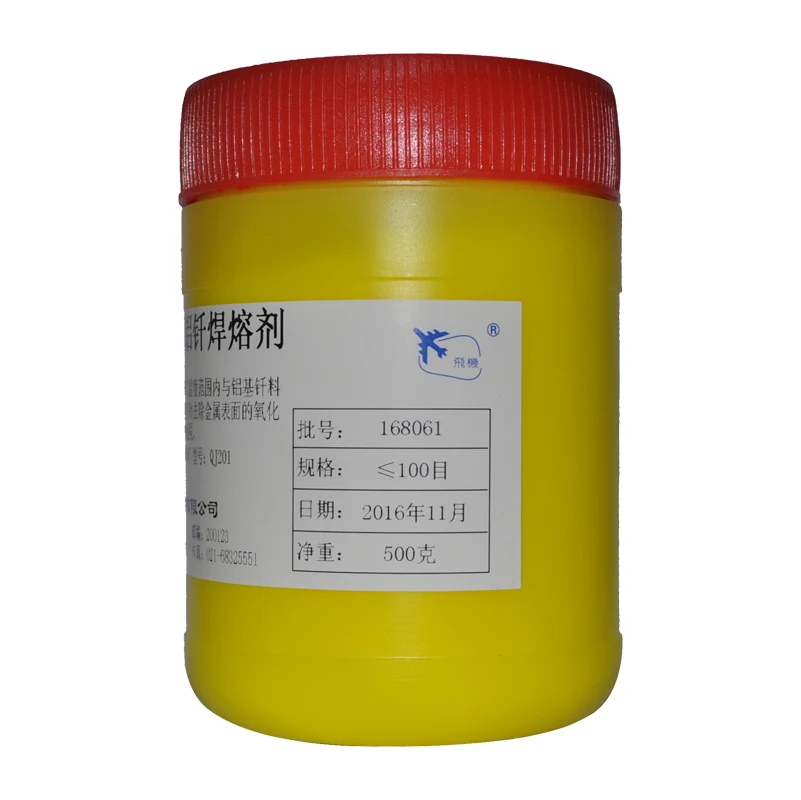 QJ201 Powder Paste Brazing Flux , Copper gas welding flux Silver