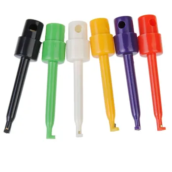 6PCS Smart Electronics New MLead Wire Kit Test Hook Clip Test Probe SMD IC Cable Welding
6PCS Smart Electronics New MLead Wire Kit Test Hook Clip Test Probe SMD IC Cable Welding