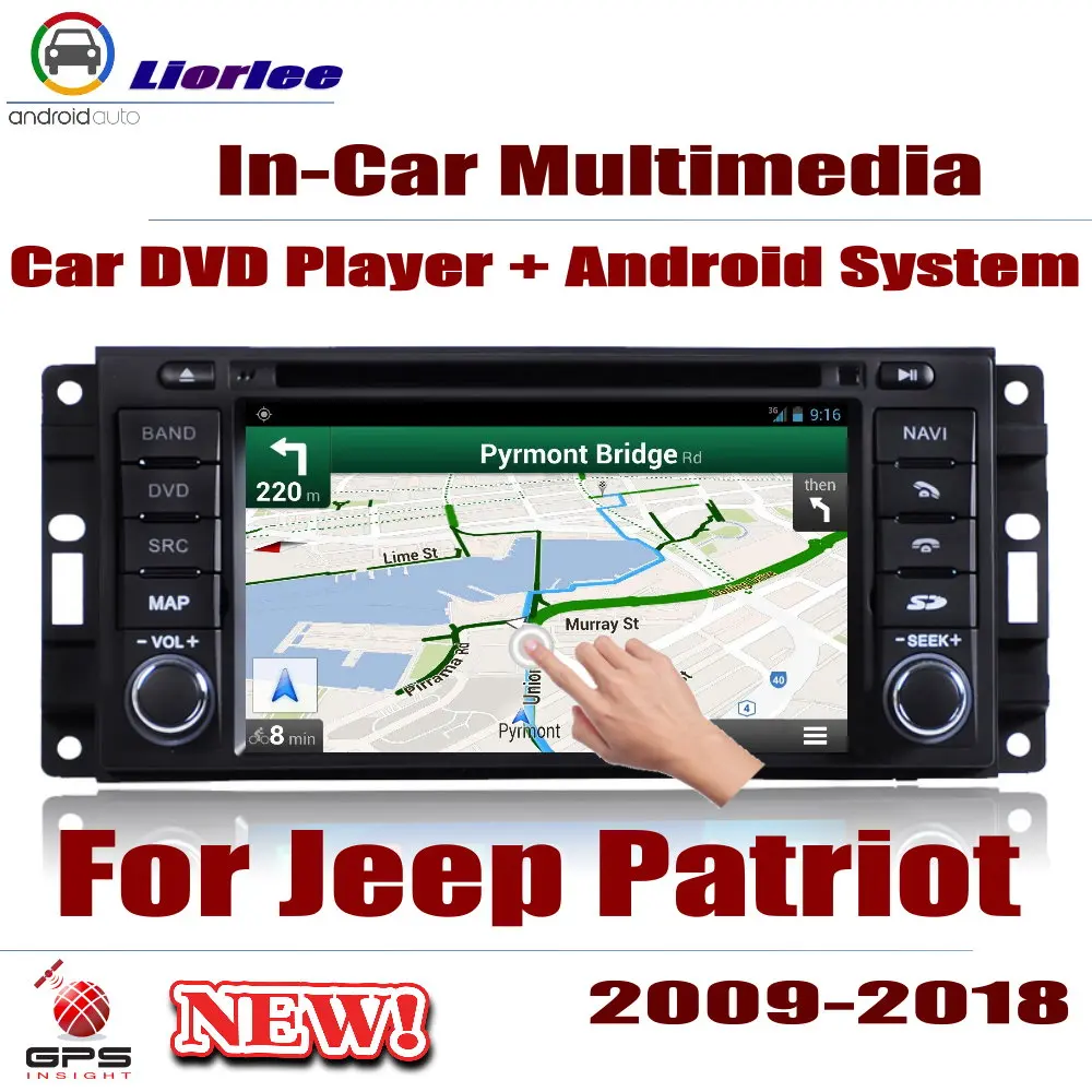 Auto DVD Player GPS Navigation For Jeep Patriot 2009~2018 Car Android Multimedia System HD Screen Radio Stereo Head Unit
Auto DVD Player GPS Navigation For Jeep Patriot 2009~2018 Car Android Multimedia System HD Screen Radio Stereo Head Unit