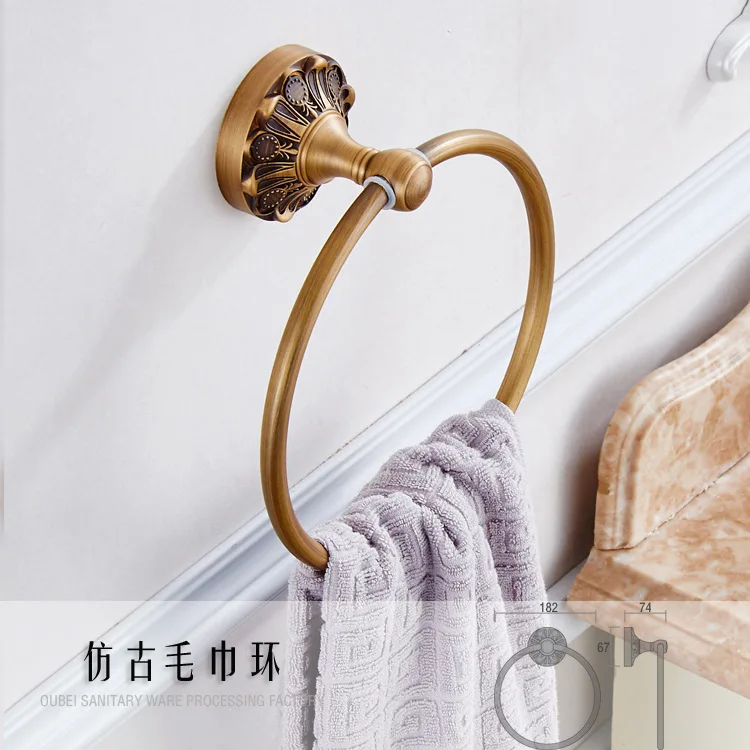 AUSWIND Antique Copper Round Base Bronze finished Towel Ring Towel Holder Bar Bathroom Lavatory F6111
AUSWIND Antique Copper Round Base Bronze finished Towel Ring Towel Holder Bar Bathroom Lavatory F6111