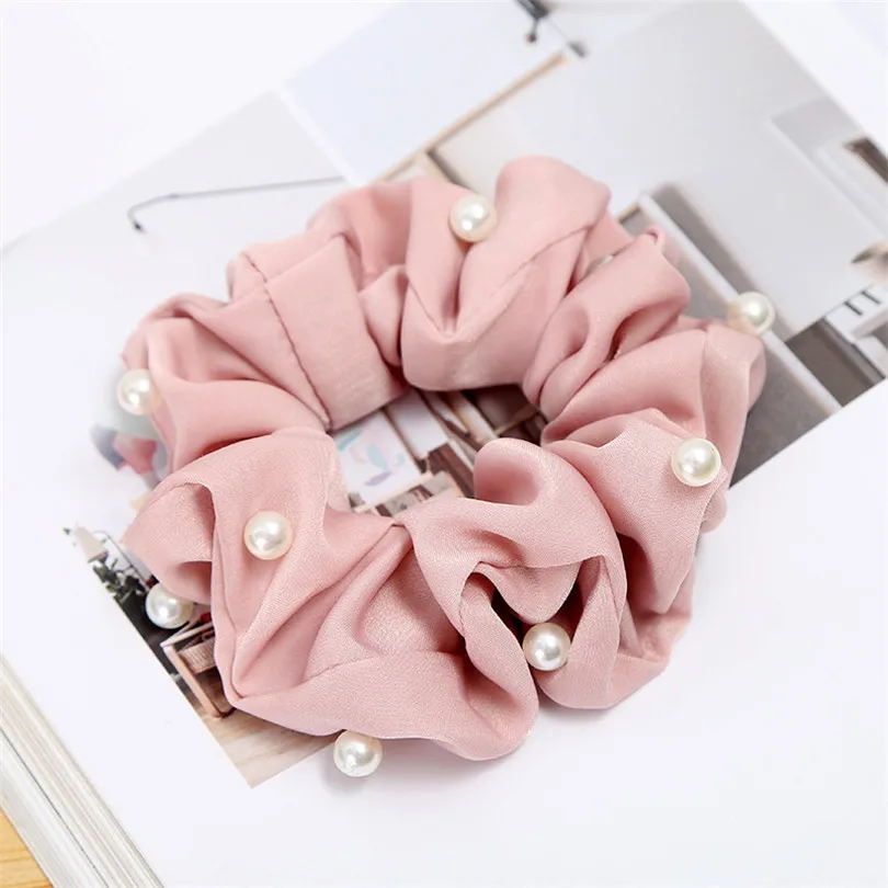New Women Ladies Pearl Beads Hair Scrunchies Headwear Ponytail Holder Hair Ties Ropes Elastic Hair Bands
New Women Ladies Pearl Beads Hair Scrunchies Headwear Ponytail Holder Hair Ties Ropes Elastic Hair Bands