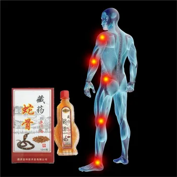 DISAAR Chinese Medicine Herbal Treat Fracture Pain Relief Pain Relieving Chinese Viper Body Massage Essential oil 0.53Oz
DISAAR Chinese Medicine Herbal Treat Fracture Pain Relief Pain Relieving Chinese Viper Body Massage Essential oil 0.53Oz