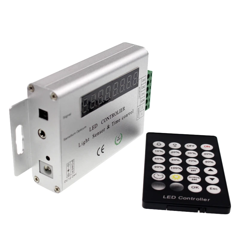 Led Light Sensor Time Controller Dimmer Wireless Infrared Remote Dimmer Led Strip Dimmer 12V 24V Adjust Brightness For Led Strip
Led Light Sensor Time Controller Dimmer Wireless Infrared Remote Dimmer Led Strip Dimmer 12V 24V Adjust Brightness For Led Strip