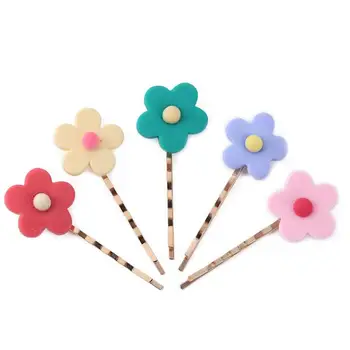 1/5pcs Children New Flower Hair Clips Candy Hairpins Sweet Hairclip Headwear Girls Gifts Kids Hair Accessories
1/5pcs Children New Flower Hair Clips Candy Hairpins Sweet Hairclip Headwear Girls Gifts Kids Hair Accessories
