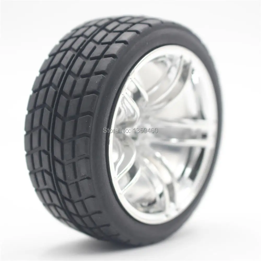 4pcs 1/10 RC Soft Rubber Touring Tire Tyre Wheel Rim WD5SC(Chrome) 3/6/9mm Offset for 1:10 Touring Car 10186+21013
4pcs 1/10 RC Soft Rubber Touring Tire Tyre Wheel Rim WD5SC(Chrome) 3/6/9mm Offset for 1:10 Touring Car 10186+21013