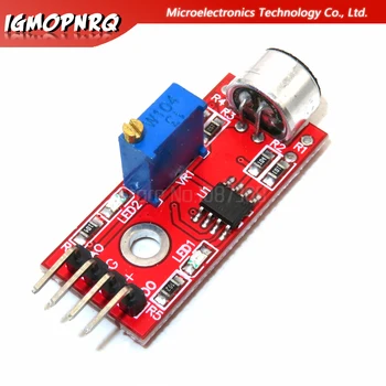 5pcs KY-037 New 4pin Voice Sound Detection Sensor Module Microphone Transmitter Robot Car for arduino DIY Kit
5pcs KY-037 New 4pin Voice Sound Detection Sensor Module Microphone Transmitter Robot Car for arduino DIY Kit