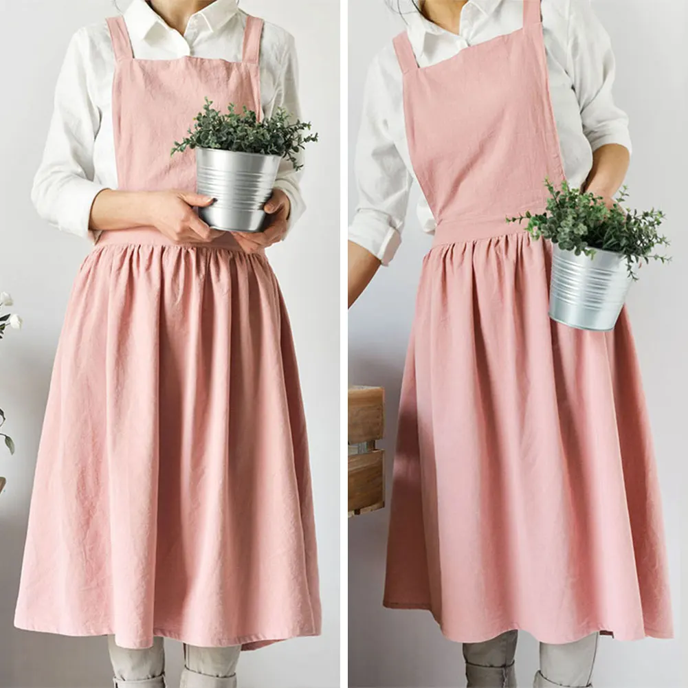 Nordic Style Cotton Apron Baking Cooking Kitchen Women Aprons Bibs For Coffee Shop Leisure Cleaning Tools
Nordic Style Cotton Apron Baking Cooking Kitchen Women Aprons Bibs For Coffee Shop Leisure Cleaning Tools