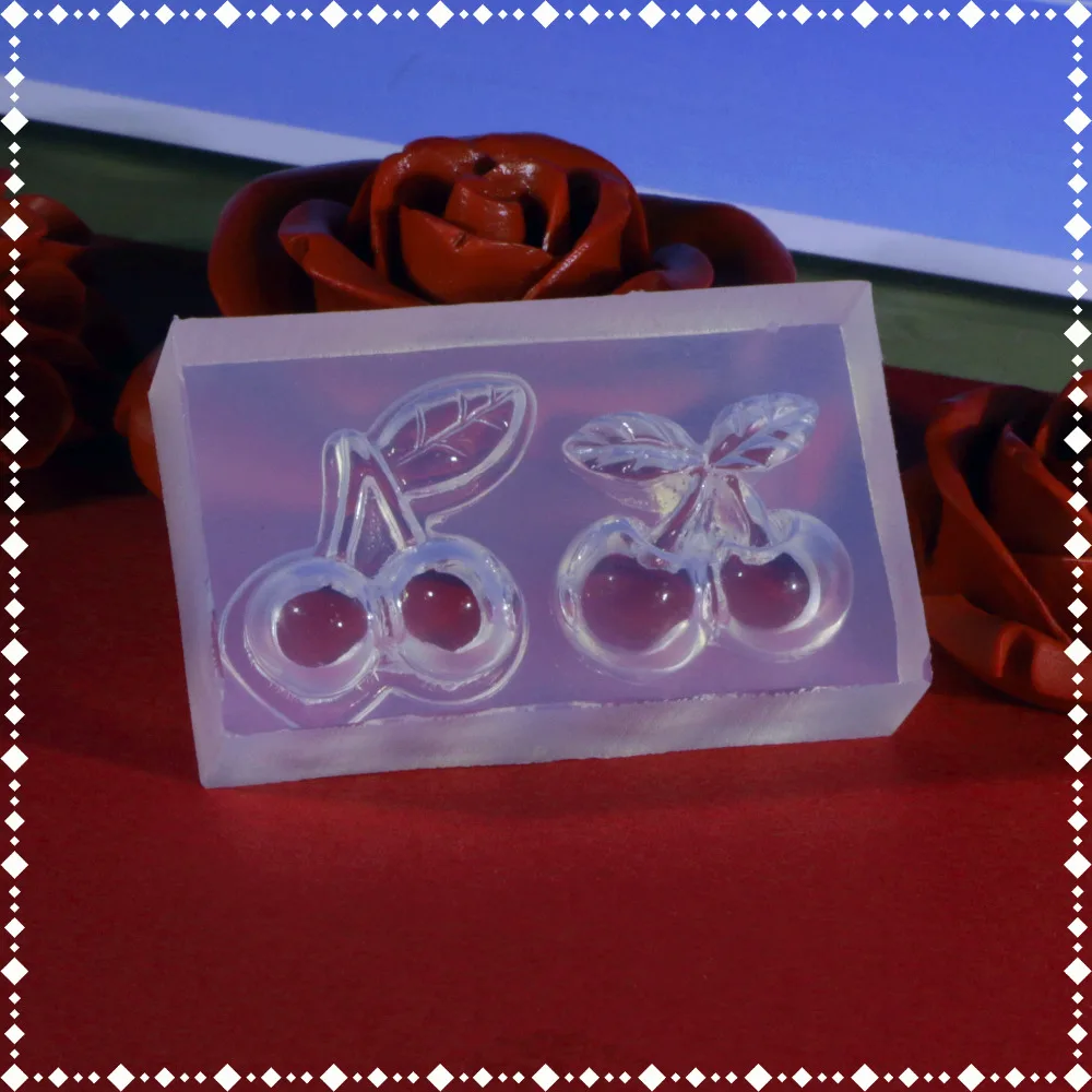 GLADZGT Cherry DIY Silicone Crystal Drop Rubber Mold Transparent Clear Handmade Jewelry Mould Tools for jewelry
GLADZGT Cherry DIY Silicone Crystal Drop Rubber Mold Transparent Clear Handmade Jewelry Mould Tools for jewelry