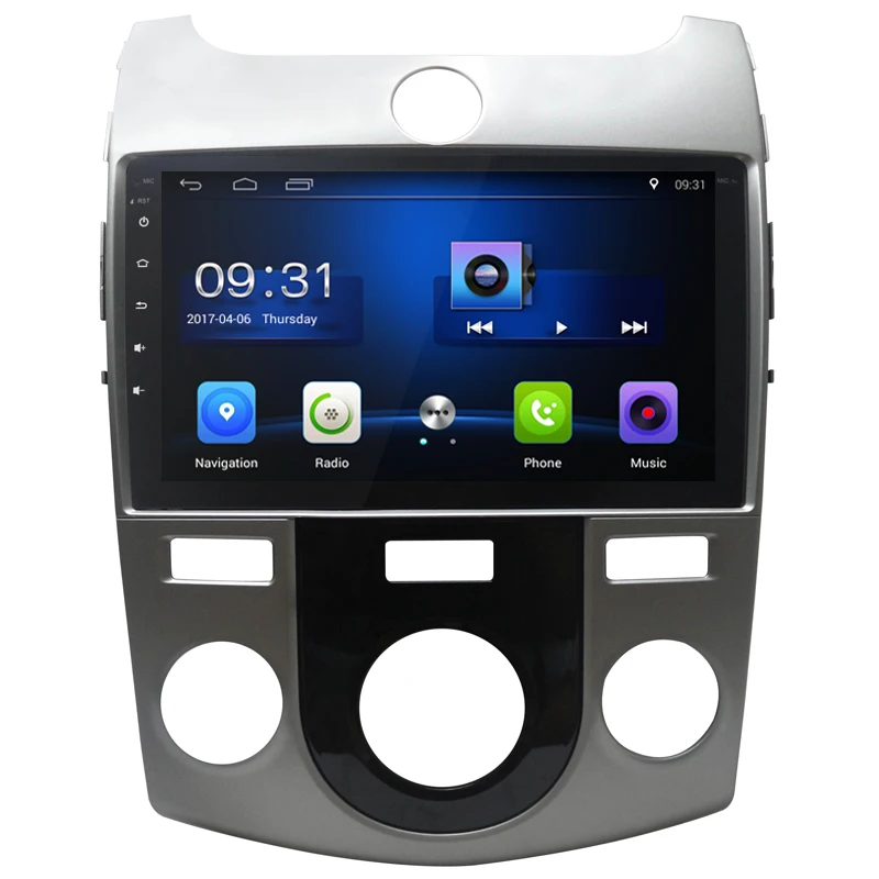 9 inch HD Quad core Android 8.1 Car video stereo for KIA Forte Cerato 2008-2012 car DVD player with 1G RAM Radio head unit
9 inch HD Quad core Android 8.1 Car video stereo for KIA Forte Cerato 2008-2012 car DVD player with 1G RAM Radio head unit