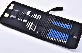 33pc/set Sketch Pencil Set Wood Pen Charcoal Pen Soft Hard Student Art Sketch Painting Supplies School Draw engineer drawing
33pc/set Sketch Pencil Set Wood Pen Charcoal Pen Soft Hard Student Art Sketch Painting Supplies School Draw engineer drawing