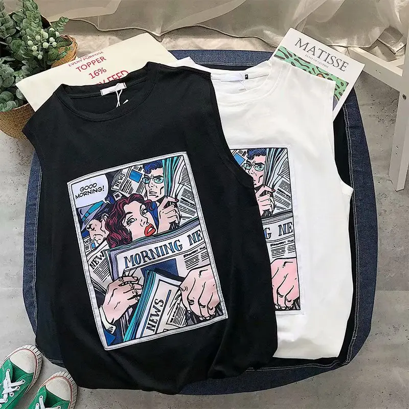 Men Tank Top Gyms Loose Fitness Cool Printed Sleeveless Shirt Male Clothing Casual Singlet Vest
Men Tank Top Gyms Loose Fitness Cool Printed Sleeveless Shirt Male Clothing Casual Singlet Vest