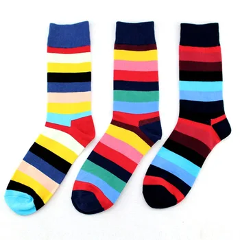 PEONFLY Socks Hit Color Stripe Socks Tide Code Personality Man Socks Group Autumn And Winter
PEONFLY Socks Hit Color Stripe Socks Tide Code Personality Man Socks Group Autumn And Winter