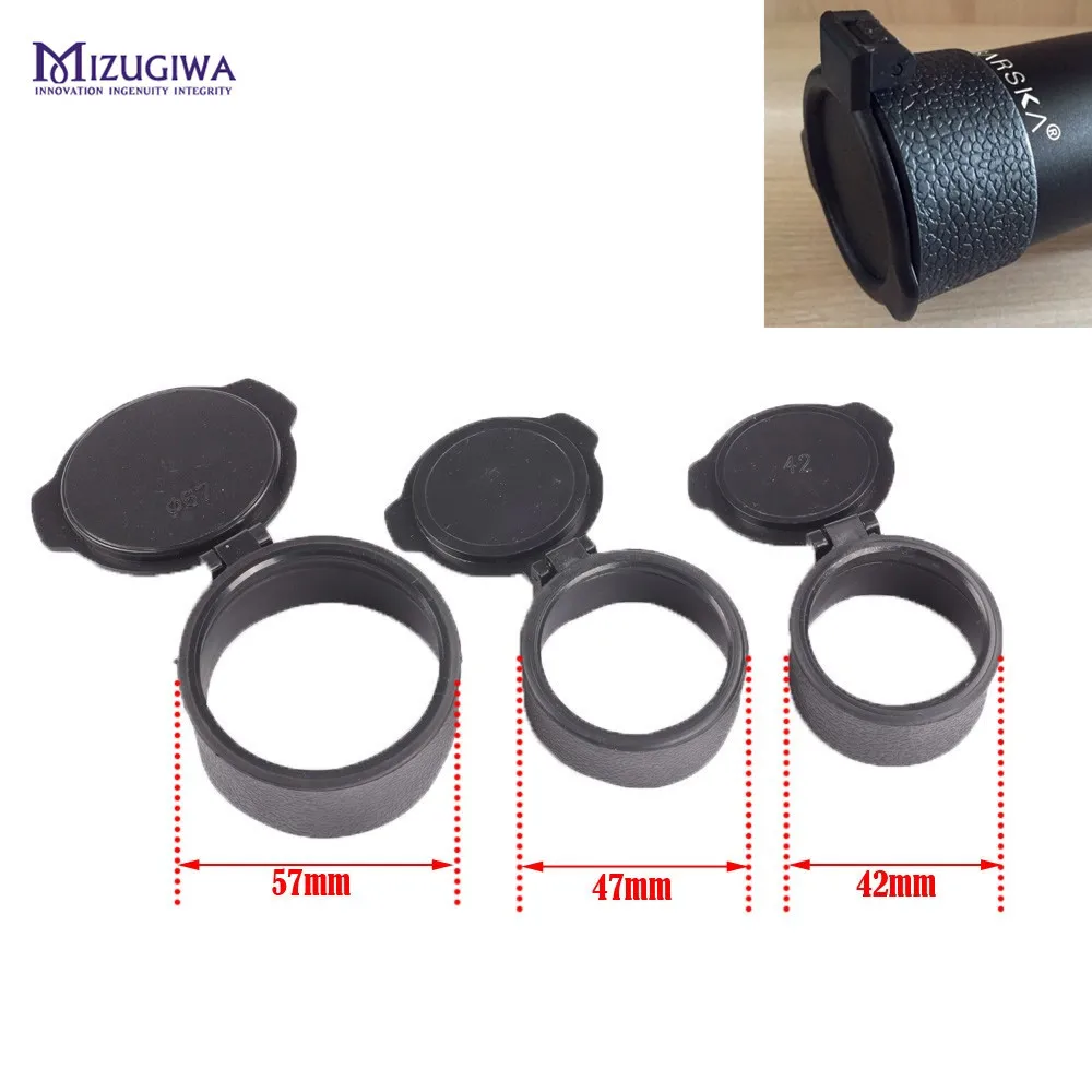 MIZUGIWA Rifle Scope Quick Flip Spring Up Open Lens Cover Cap Eye Protect Objective Lens Eye Piece Caliber Pistol Airsoft
MIZUGIWA Rifle Scope Quick Flip Spring Up Open Lens Cover Cap Eye Protect Objective Lens Eye Piece Caliber Pistol Airsoft