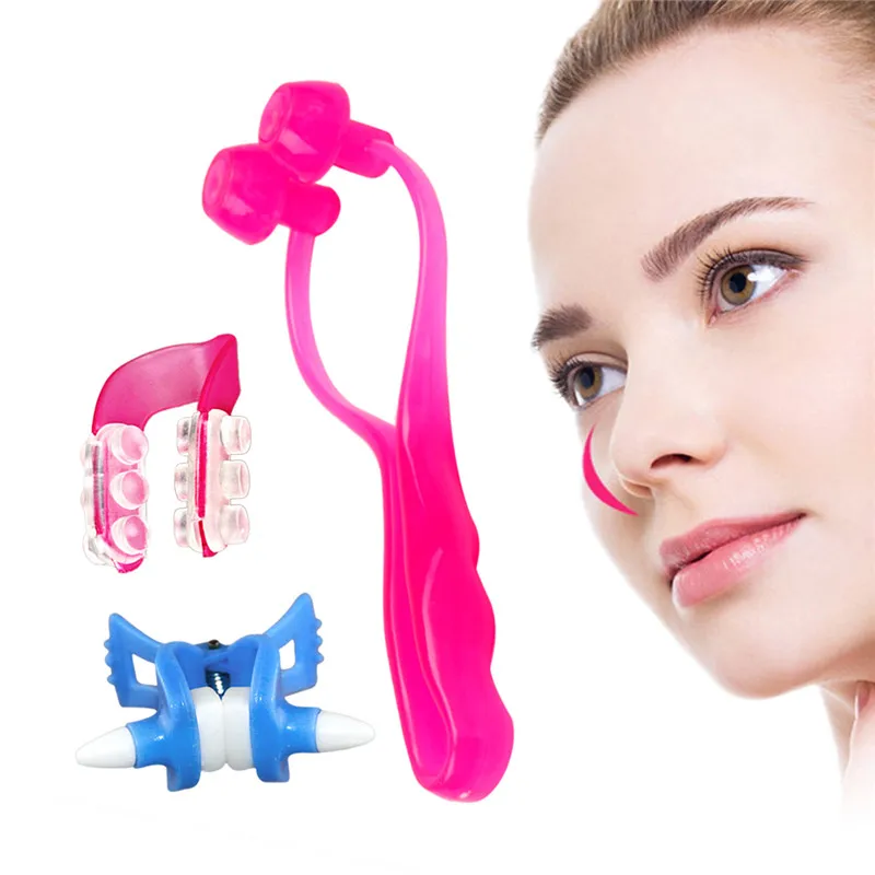 3 Pcs Nose Correction Set Nose Up Shaping Lift Clip High Nose Maker Reshaper Bridge Nasal Straightening Shaper Lady Beauty Tool
3 Pcs Nose Correction Set Nose Up Shaping Lift Clip High Nose Maker Reshaper Bridge Nasal Straightening Shaper Lady Beauty Tool